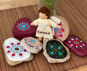 Emmama Steine und Emma Engel